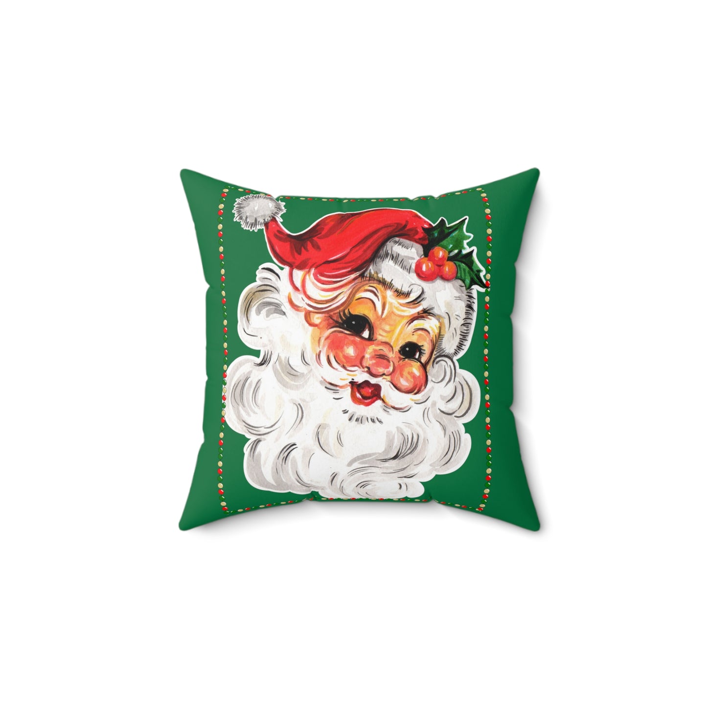 Santa Christmas pillow 14x14