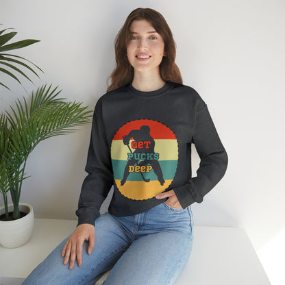 Get Pucks Deep Hockey Sweatshirt