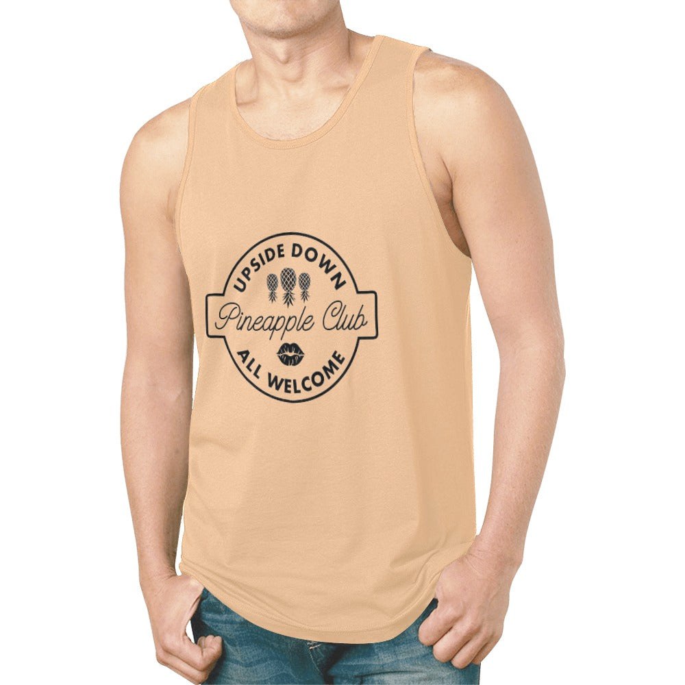 Men's Upside Down Pineapple Club Tank Top