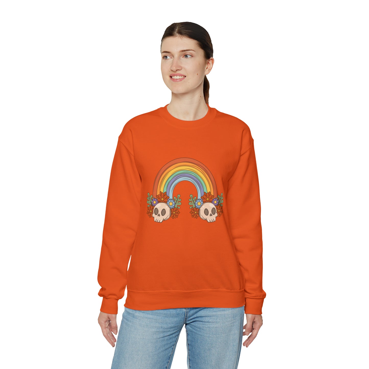 Skull Rainbow Sweatshirt