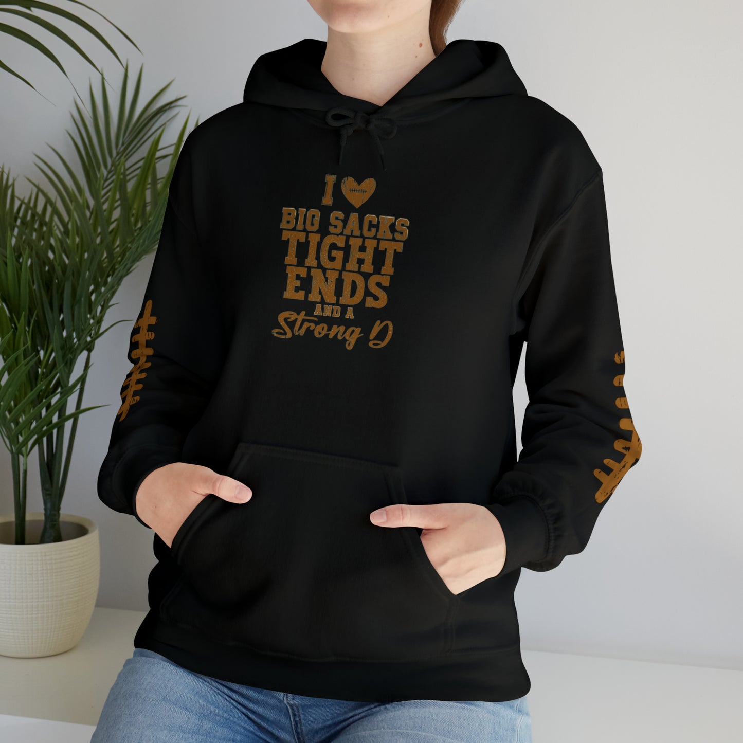 I Love Big Sacks Hooded Sweatshirt