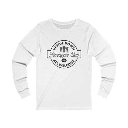 Upside Down Pineapple Club Long Sleeve T-Shirt