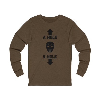 A Hole 5 Hole Long Sleeve Tee