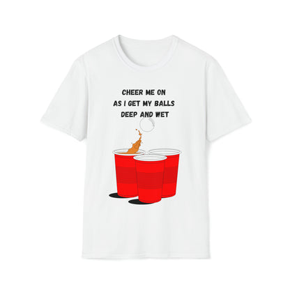 Cheer Me Beer Pong T-Shirt