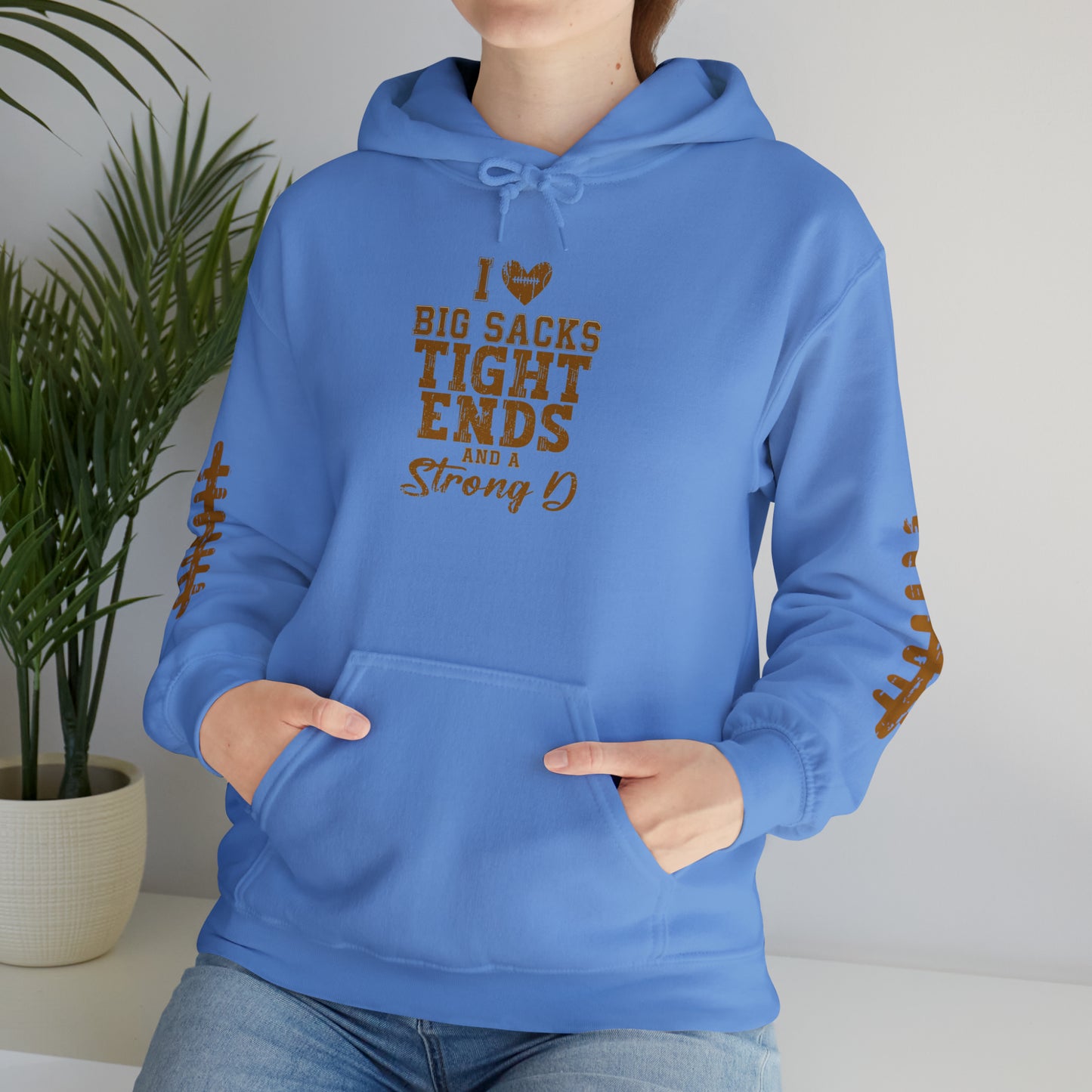 I Love Big Sacks Hooded Sweatshirt