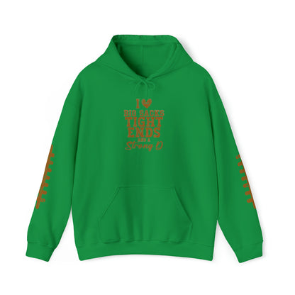 I Love Big Sacks Hooded Sweatshirt