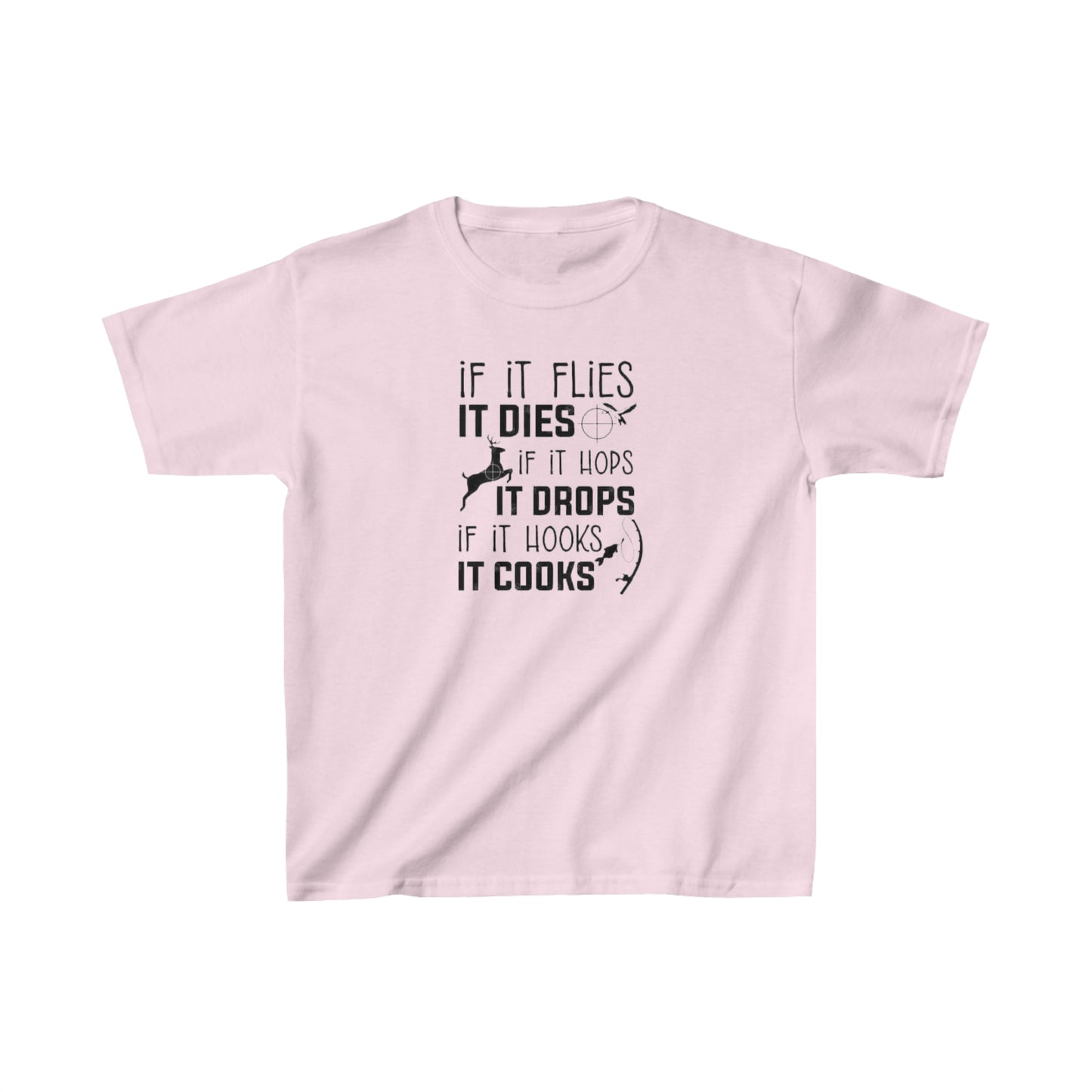 If It Flies It Dies Kids Tee