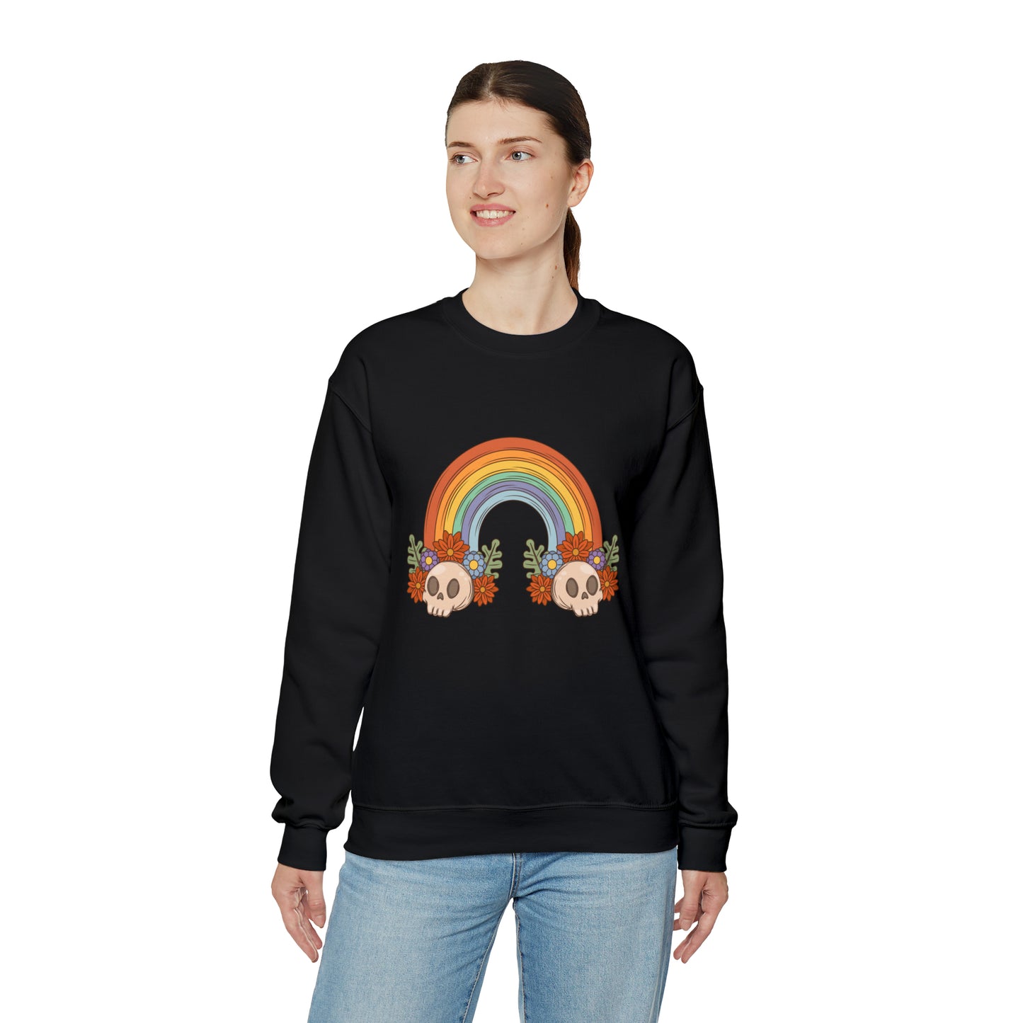 Skull Rainbow Sweatshirt