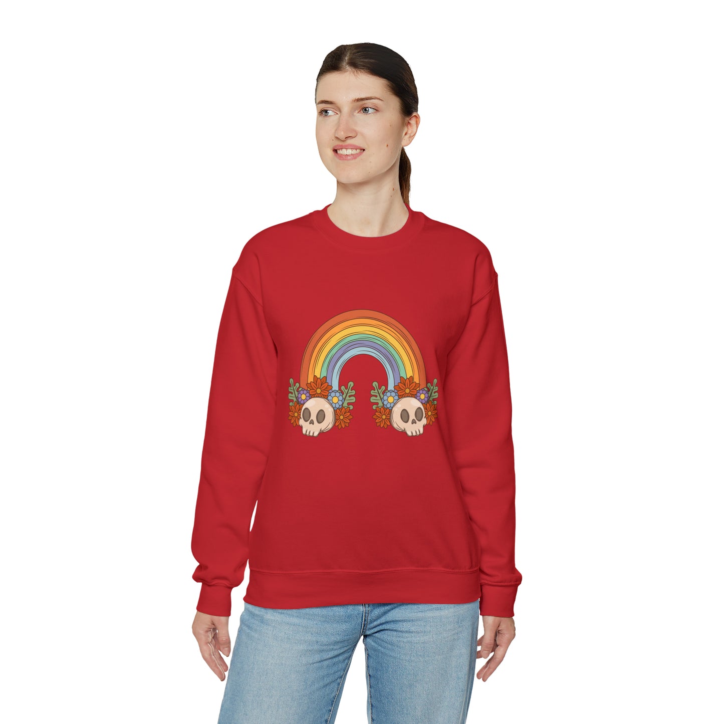 Skull Rainbow Sweatshirt