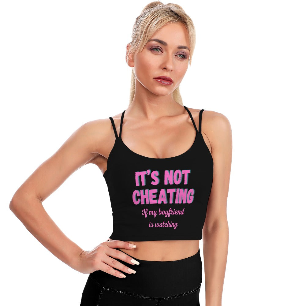 It's Not Cheating Cropped Top