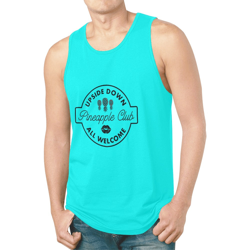 Men's Upside Down Pineapple Club Tank Top