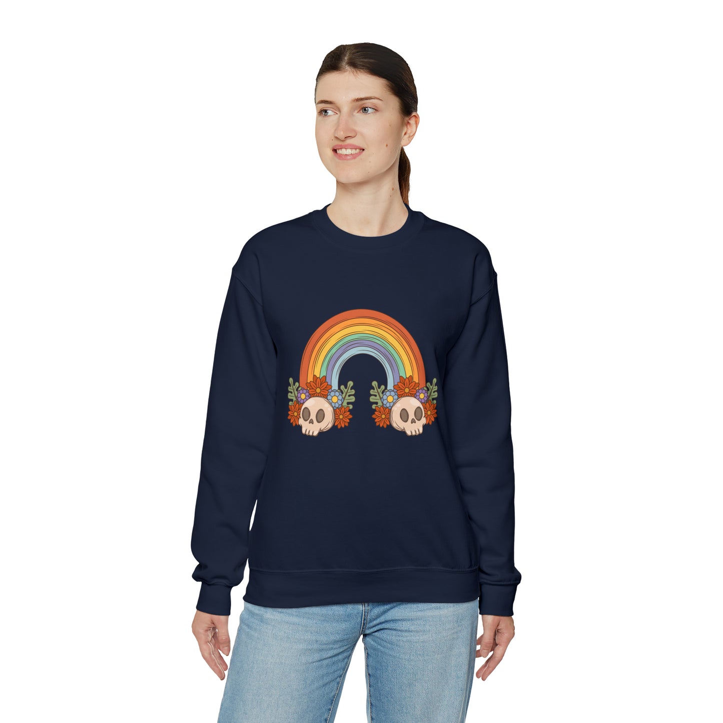 Skull Rainbow Sweatshirt