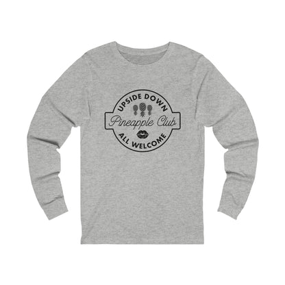 Upside Down Pineapple Club Long Sleeve T-Shirt