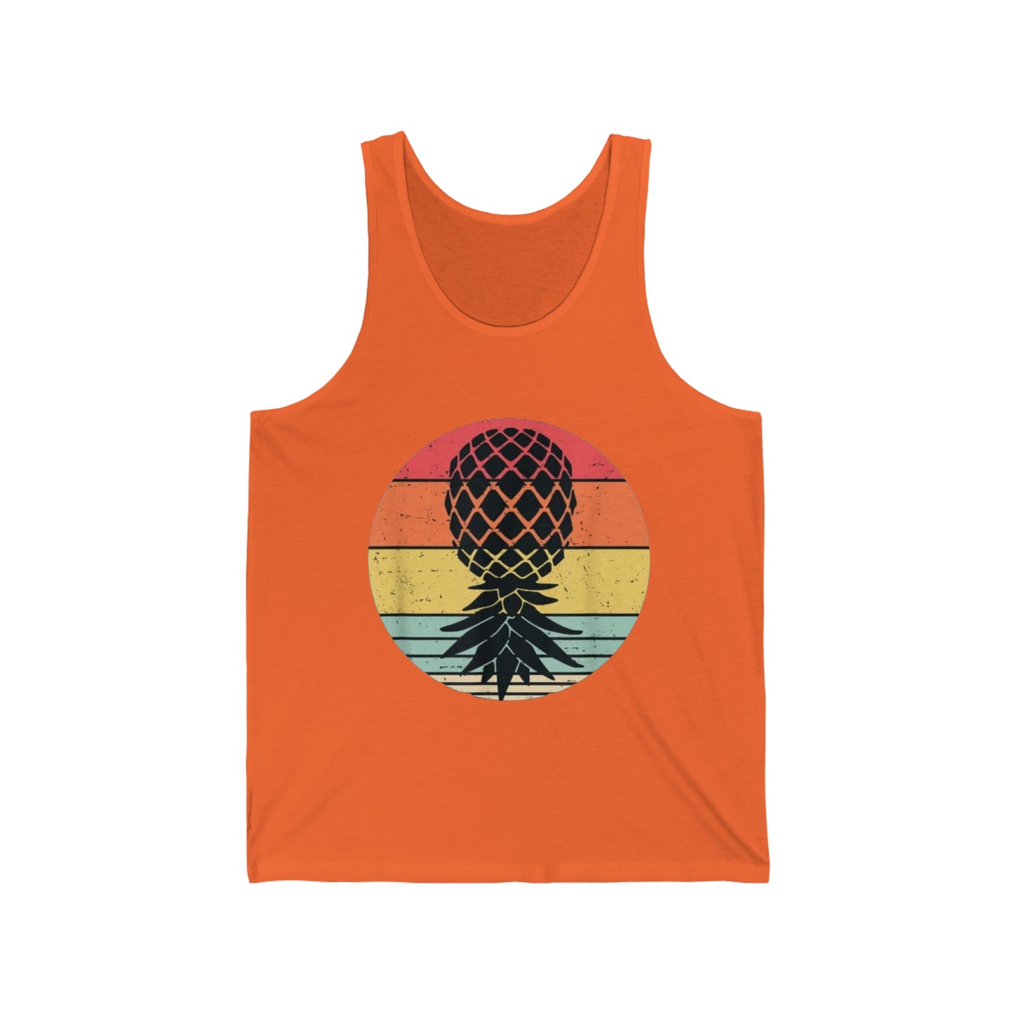 Colored Pineapple Tank Top