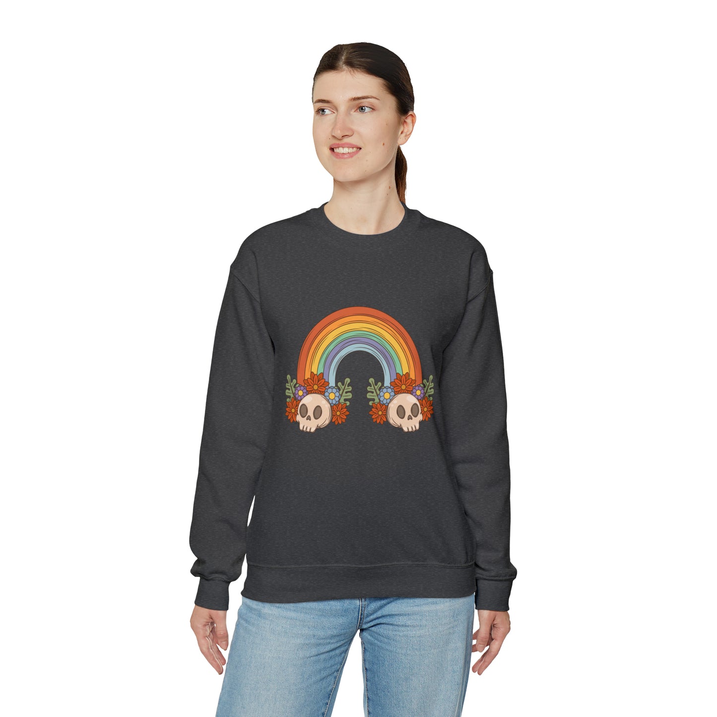 Skull Rainbow Sweatshirt