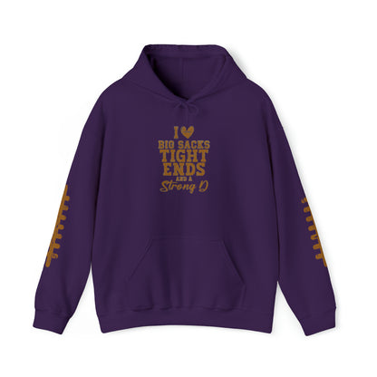 I Love Big Sacks Hooded Sweatshirt