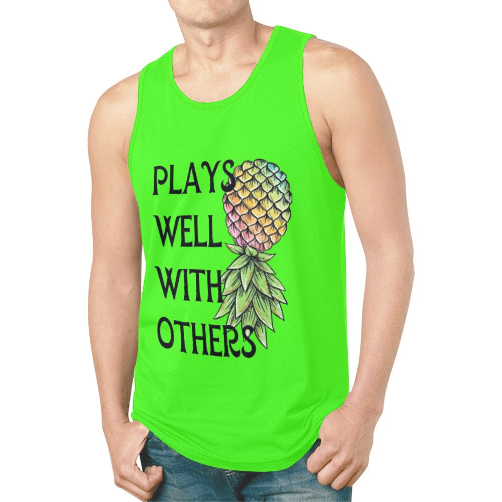 Plays Well With Others Men's Tank Top