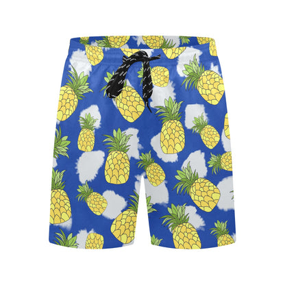 Pineapple Men's Mid-Length Swim Trunks