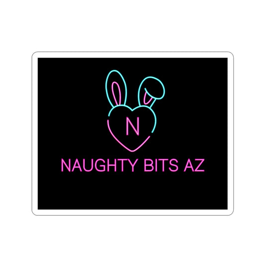 Naughty Bits AZ Die-Cut Sticker