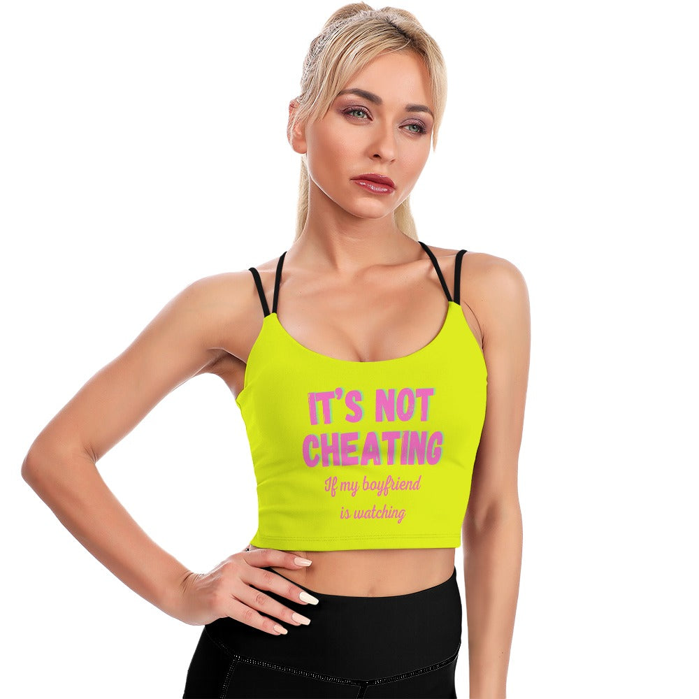 It's Not Cheating Cropped Top