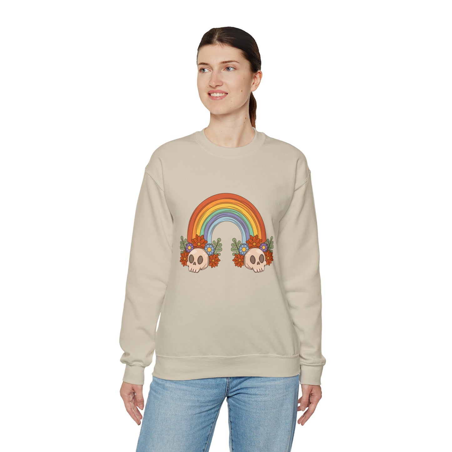 Skull Rainbow Sweatshirt