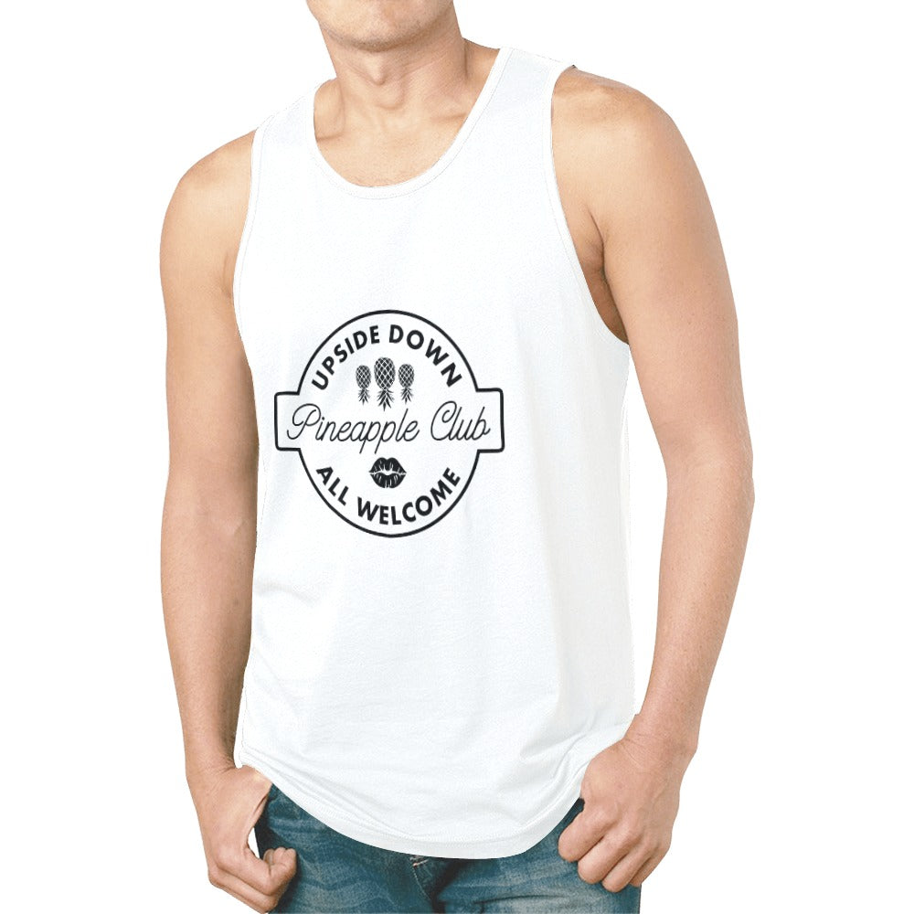 Men's Upside Down Pineapple Club Tank Top