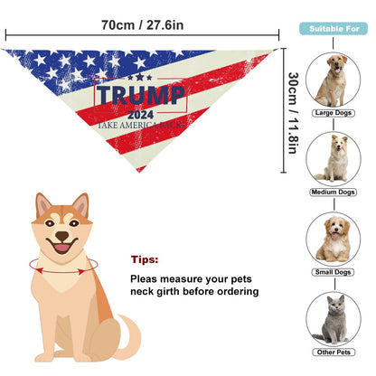 Trump 2024 Pet Scarf