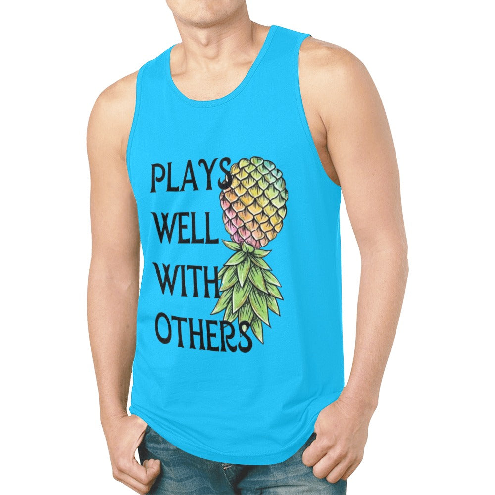 Plays Well With Others Men's Tank Top