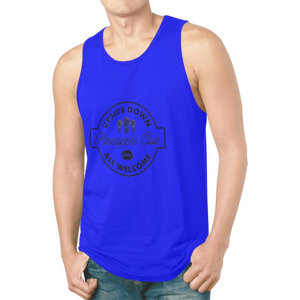 Men's Upside Down Pineapple Club Tank Top